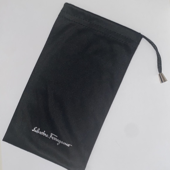 SALVATORE FERRAGAMO Sunglasses Eyeglasses Case with Dust Bag - Picture 8 of 12